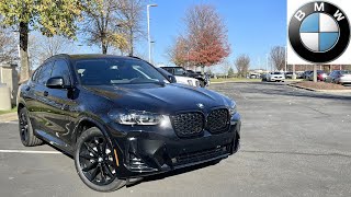 2024 BMW X4 xDrive30i POV Start Up Test Drive Walkaround and Review [upl. by Yeltsew]