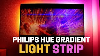 Philips Hue Gradient Light Strip beauty isn’t cheap [upl. by Malone]