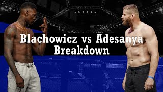 UFC 259  Jan Blachowicz vs Israel Adesanya Breakdown [upl. by Mihcaoj]