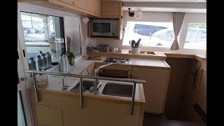 2018 Lagoon 450F Walkthrough  The Annapolis Boat Show [upl. by Hars605]