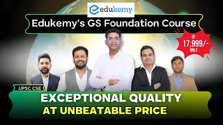 Edukemys GS Foundation Course for UPSC 2025  Exceptional Quality at Unbeatable Price upsc2025 [upl. by Nnaeilsel]