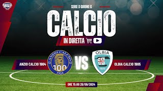 Live Anzio Calcio 1904Olbia Calcio 1905 [upl. by Naxor347]