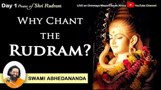 Why Chant Rudram  Power of Shri Rudram Day 1 [upl. by Yruoc]