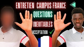 Comment réussir son Entretien CAMPUS FRANCE [upl. by Yelrebmik]