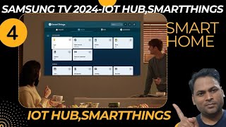 Samsung Smart TV ⚡️Feature Iot hub SmartThings ⚡️How to use smartthings in your Samsung Smart TV [upl. by Fried548]