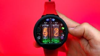 Nixie Watch From Ukraine Unboxing amp Review [upl. by Ellehcim]