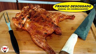 Como Fazer Frango Assado Desossado  Churrasco [upl. by Notserk249]