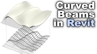 Curved Beams in Revit Tutorial [upl. by Notsuoh281]