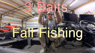 Keep Fall Fishing Simple with 3 Baits [upl. by Noell]