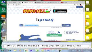 kproxy revient en puissance INTERNET 100 GRATUIT PCPHONE [upl. by Raamal]