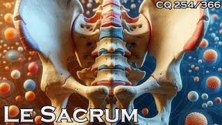 Anatomie du Sacrum  CQ254 [upl. by Idel]