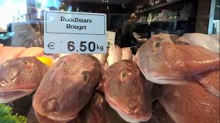 Nieuwpoort Stad België Рыбные магазины Цены на морепродукты [upl. by Ilah631]