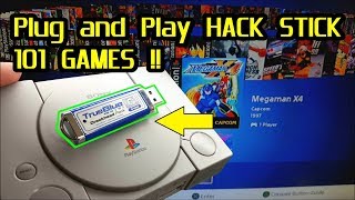 True Blue Mini Hack Stick 101 games for the PlayStation Classic  Plug and Play [upl. by Attenaz]