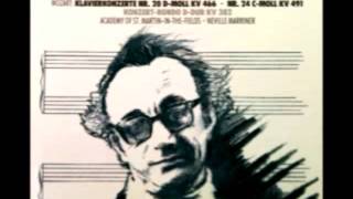 Mozart Piano Rondo D KV 382 Alfred Brendel Neville Marriner Academy St Martin in the Fields [upl. by Gildea]