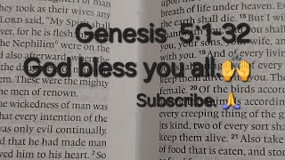 Daily Bible reading plan made easier Genesis 5132 Be blessed as you read the word of God🙌 [upl. by Nahpets]