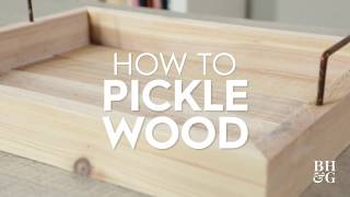 How to Pickle Wood [upl. by Garbers]