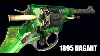 How a 1895 Nagant Revolver Works  World of Guns  Operation and Field Strip [upl. by Airt]