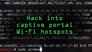 Hack Hotel Airplane amp Coffee Shop Hotspots for Free WiFi with MAC Spoofing Tutorial [upl. by Thalassa]