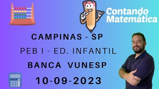 Correção de Campinas  PEB I  Infantil  Português VUNESP [upl. by Wini]