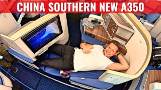 Review CHINA SOUTHERN AIRLINES NEW AIRBUS A350 BUSINESS CLASS [upl. by Lemuelah]