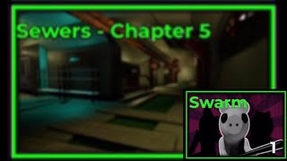 Swarm Roblox Piggy Book 2  Sewers Chapter 5 Completed  Cutscenes [upl. by Eal134]