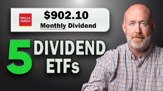 Top 5 Monthly Dividend ETFs with High Growth [upl. by Sllew247]