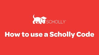 How to use a Scholly Code [upl. by Aggappe888]