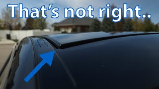 Mercedes Panoramic Sunroof Failure [upl. by Ydor]