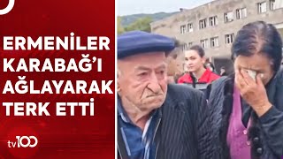 Ermeniler Karabağdan Ayrılıyor  TV100 Haber [upl. by Coretta]