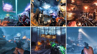 Zombie Chronicles 2 Gameplay BO3 All Maps [upl. by Olinad]