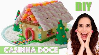 ESPECIAL NATAL 5 DIY CASINHA DE DOCE  Paula Stephânia [upl. by Laucsap249]