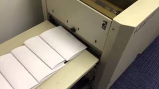 Kasfold 3000 Sprint Booklet maker [upl. by Katharine749]