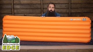 Product Overview Big Agnes Air Core Ultra Insulated amp QCore SLX Sleeping Pads and How to Inflate [upl. by Ennaeed8]