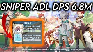 Ragnarok Origin  SNIPER ADL BUILD DPS 68M PVE [upl. by Geddes550]