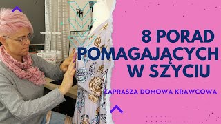 8 porad ułatwiających szycie  DIY [upl. by Larok]