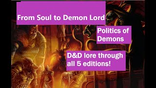 Abyssal Hierarchy  DampD Lore Through the Editions [upl. by Yesllek444]