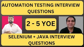 Software Testing Mock Interview Automation Testing Interview RD Automation Learning [upl. by Salim]