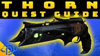 Destiny Lore  The Last Word amp Thorn The Complete Story [upl. by Notsew865]