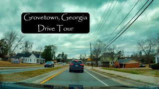 Grovetown Georgia  Drive Tour  4K USA [upl. by Anovahs134]