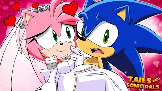 SonAmy Wedding ❤️ Sonic and Amy VS DeviantArt [upl. by Reginnej647]