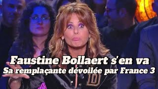 Faustine Bollaert s’en va sa remplaçante dévoilée par France 3 [upl. by Jarus]