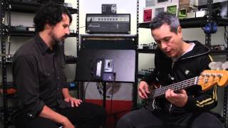 Demo The Updated Bass Whammy Pedal by Digitech [upl. by Llerdnad]