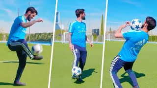 INSANE TOUCH amp CONTROL CHALLENGE WITH ISCO😱⚽️ [upl. by Pengelly971]