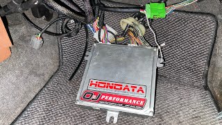 How To Install A Kswap Conversation Harness In A 9600 Civic EK [upl. by Odnaloy937]