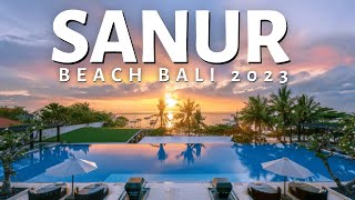 Sanur Beach Bali 2023 A Tranquil Paradise [upl. by Sucramraj]