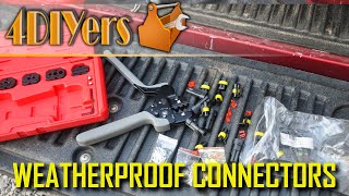 How to Install Weatherproof Electrical Connectors [upl. by Adnaluoy]