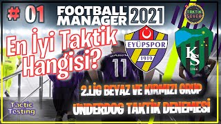 Football Manager 2021 En İyi Taktik 1  Alt Lig Taktikleri  Efsane Underdog Taktik [upl. by Gyasi]