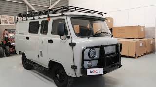 UAZ Bukhanka 27 Minibus 4X4 año 2021 con 1862 km [upl. by O'Carroll274]