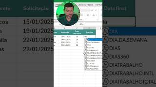 Como calcular prazos com dias úteis dashboard dicaexcel excel cursodeexcel planilhas [upl. by Dede]