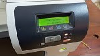 How to remove paper jam on HP Color Lasetjet CP5225 [upl. by Leatri]